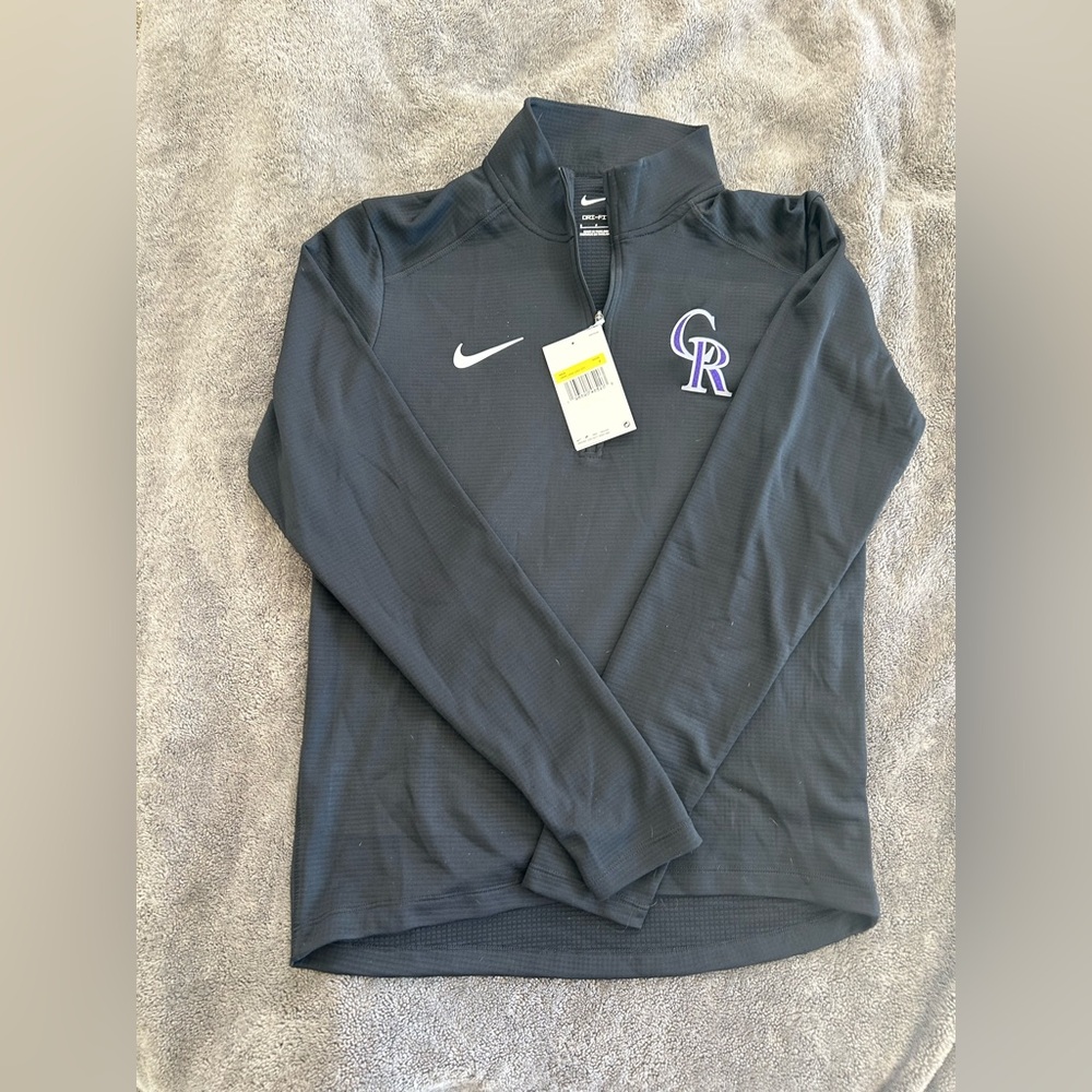 CO Rockies Dri Fit Women’s Small Quarter Zip NWT